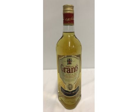 A 70cl bottle of Grant's Scotch whisky, 40% vol.  
