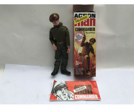 Action man, Talking Commander, 40th anniversary nostalgic collection, boxed