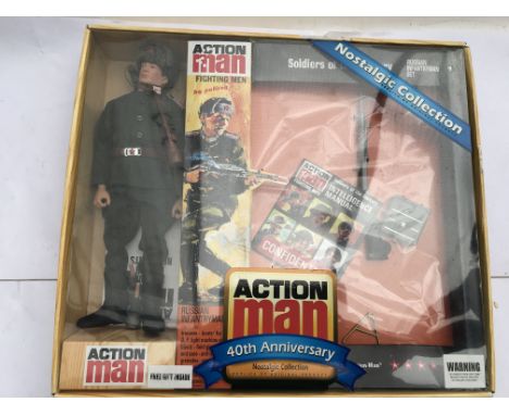 Action man , Russian infantry man, 40th anniversary nostalgic collection, boxed