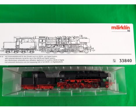 Marklin railway, HO scale, Locomotive BR50, boxed #33840, unrun, MIB