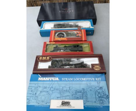 A collection of boxed Locomotives, Hornby, Airfix, Liliput etc, HO/OO scale