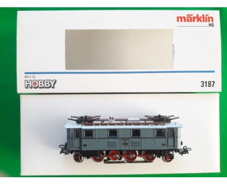 Marklin railway, HO scale, Electric Locomotive BR E 32, boxed #3187