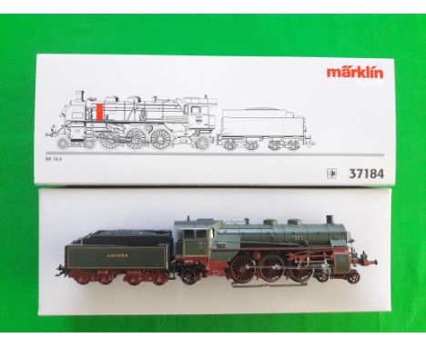 Marklin railway, HO scale, Locomotive BR18.4, boxed #37184