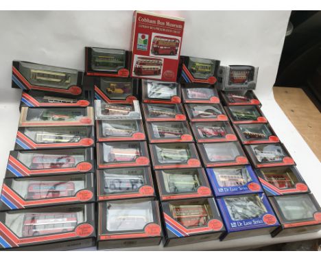 A collection of boxed 1:76 scale, Exclusive first editions, EFE, diecast Buses, x36
