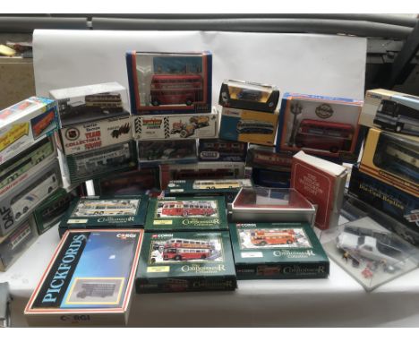 A collection of boxed diecast vehicles including Corgi, Joal, Tomica etc
