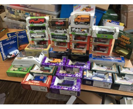 Corgi, Matchbox , boxed diecast vehicles including Royal Mail motoring memories , Cadburys etc