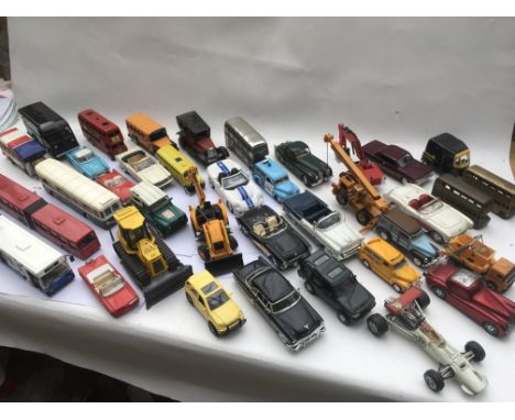 Diecast vehicles loose including Burago, Corgi , etc