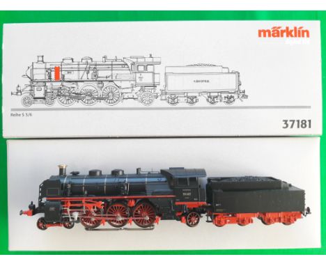 Marklin railway, HO scale, Locomotive Reiner S3/6, boxed #37181