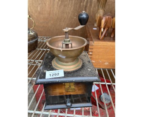 A TROSSER COFFEE GRINDER 