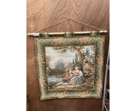A TAPESTRY STYLE WALL HANGING 