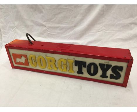 A CORGI TOYS ILLUMINATED LIGHT BOX SIGN 