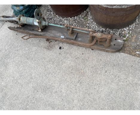 A VINTAGE PUMP 