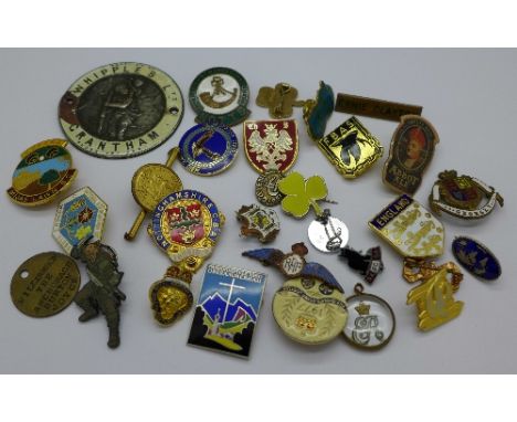 Enamel badges