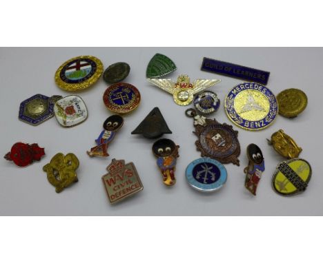 Enamel badges