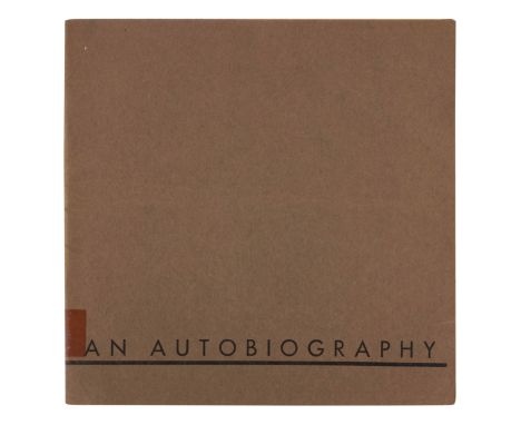 WRIGHT, Frank Lloyd (1869-1959). An Autobiography. Book Six: Broadacre City. [Spring Green, WI: The Taliesin Press,1943].Squa