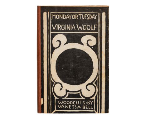 WOOLF, Virginia (1882-1941). &nbsp;Monday or Tuesday. Richmond: Hogarth Press, 1921.8vo. &nbsp; 4 woodcuts by Vanessa Bell; 1