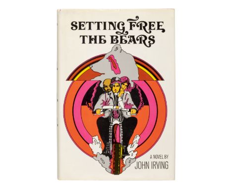 IRVING, John (b.1942). &nbsp;Setting Free the &nbsp;Bears. New York: Random House, 1968. &nbsp;8vo. Original red cloth-backed