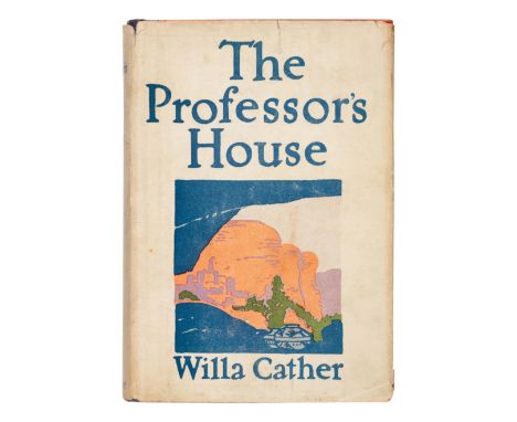 CATHER, Willa (1873-1947). &nbsp;The Professor's House. New York: Alfred A. Knopf, 1925.8vo. Original purple cloth-backed ora