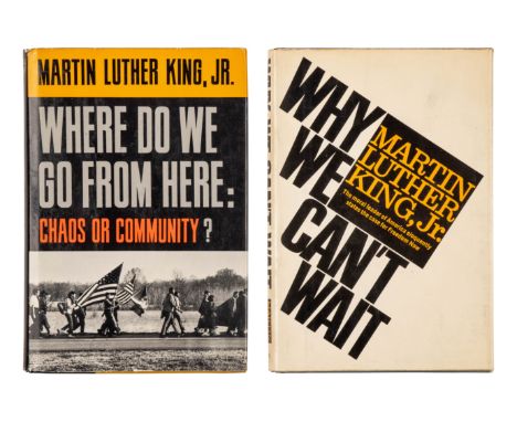 [AFRICAN AMERICANA]. KING, Martin Luther, Jr. (1929-1968). Where Do We Go from Here: Chaos or Community? New York: Harper &am