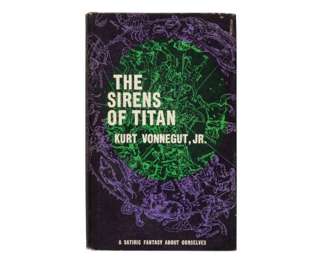 VONNEGUT, Kurt (1922-2007). The Sirens of Titan. Boston: Houghton Mifflin Company, 1961.8vo. Publisher's navy cloth lettered 