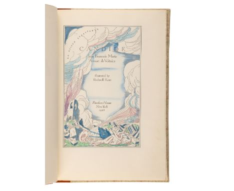 VOLTAIRE, Francois Marie Arouet de (1694-1778). &nbsp; Candide. Translated by Richard Aldington. New York: Random House, 1928