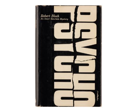 BLOCH, ROBERT (1917-1994) Psycho. New York: Simon and Schuster, 1959.8vo. (Some light overall browning as usual.) Original cl