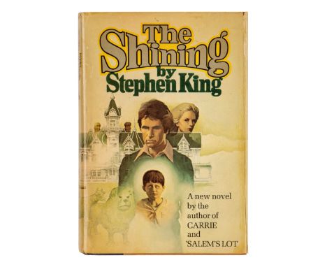 KING, Stephen (b.1947). The Shining. Garden City: Doubleday &amp; Company, Inc., 1977.8vo. Half-title. Original black cloth-b