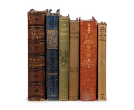 CLEMENS, Samuel ("Mark Twain") (1835-1910). A group of 11 novels and collections of short stories, including: &nbsp;The Innoc