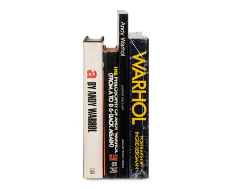 [ARTIST'S BOOKS]. WARHOL, Andy (1928-1987). A group of 4 works, comprising:a; A Novel. NY: Grove Press, Inc., 1968. -- The Ph