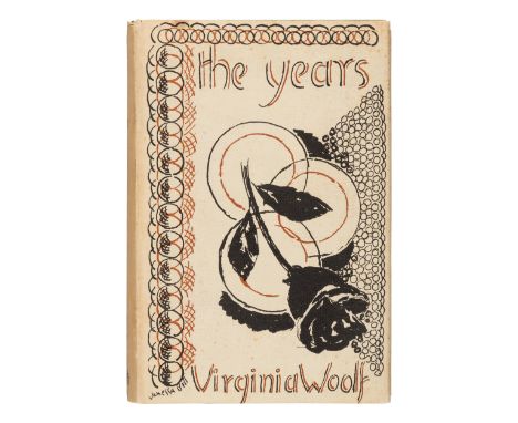 WOOLF, Virginia (1882-1941). The Years. London: Hogarth Press, 1937.8vo. Half-title. (A few spots to endleaves.) Original gre