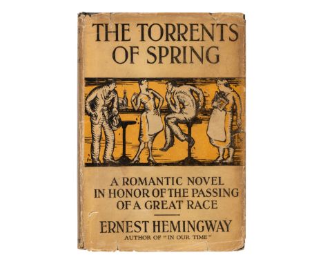 HEMINGWAY, Ernest (1899-1961). The Torrents of Spring. New York: Scribner's, 1926.8vo. Original dark green cloth, stamped in 