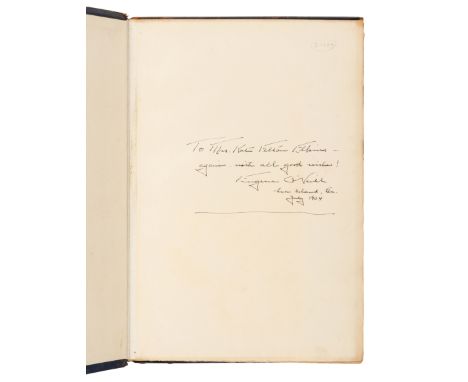 O'NEILL, Eugene (1888-1953). Days Without End. New York: Random House, 1934. &nbsp;8vo. Title printed in blue and black. Orig