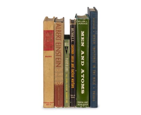 [MONROE, Marilyn (1926-1962), her copies]. A group of 6 books from Marilyn Monroe's library, comprising: &nbsp;EINSTEIN, Albe