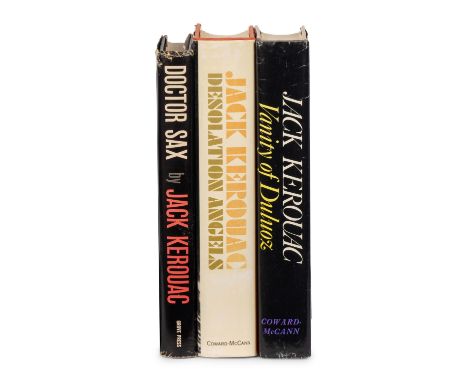 KEROUAC, Jean-Louis Lebris de ("Jack") (1922-1969). A group of 3 FIRST EDITIONS, comprising:Doctor Sax Faust Part Three. 1959