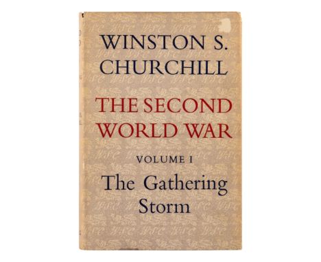 CHURCHILL, Winston L. S., Sir (1874-1965). The Second World War. London: Cassell &amp; Co. Ltd., 1948-1954. &nbsp; &nbsp;6 vo