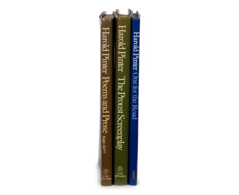 PINTER, Harold (1930-2008). A group of 9 works by Pinter, comprising: &nbsp;The Caretaker. L, [1960]. -- Landscape. L, 1968. 