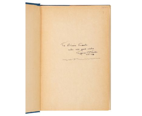 O'NEILL, Eugene (1888-1953). The Iceman Cometh. New York: Random House, 1946.8vo. Half-title, title printed in blue and black