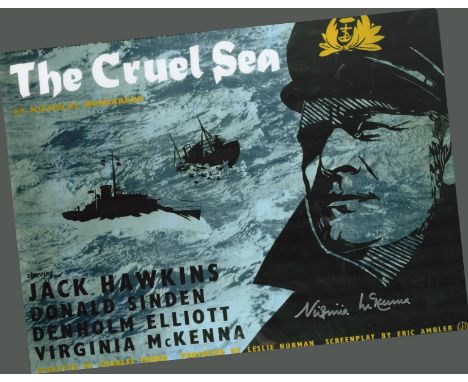 Virginia McKenna signed 16x12 The Cruel Sea colour promo photo. Virginia Anne McKenna, OBE (born 7 June 1931), is an English 