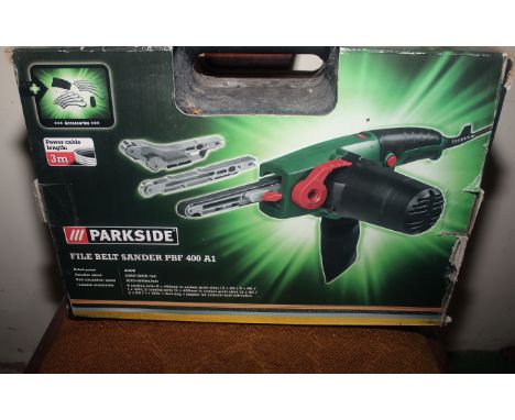 Parkside File Belt Sander PBF 400 A1