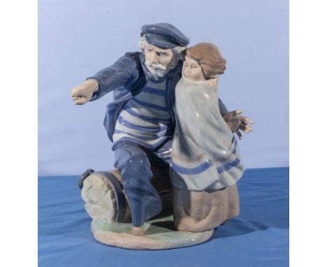 Nao figure group 'Waiting for the Fisherman' # 0699.  30cm tall