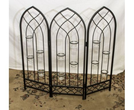 A tea light fire guard