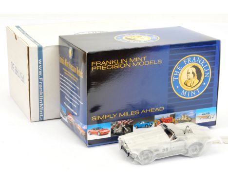 Franklin Mint 1/24th scale B11YF05 1956 Carroll Shelby's Cobra 427 S/C - Aluminium Finish- with paperwork, Near Mint within E