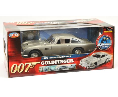 Joyride - "James Bond" - (1/18th scale) Aston Martin DB5 taken from the film "Goldfinger" - silver/grey, chrome trim, with op