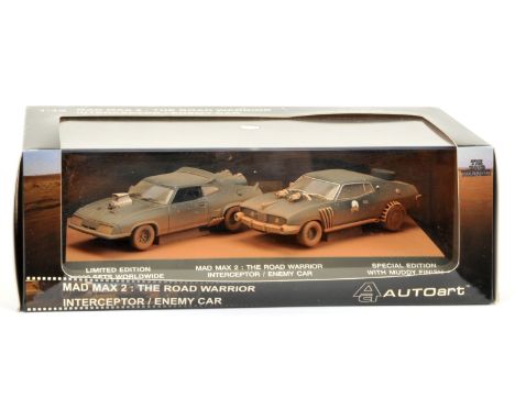 AUTOart 1/43 scale #52749 Mad Max 2 - The Road Warrior Interceptor / Enemy Car, Special Edition with muddy finish - Near Mint