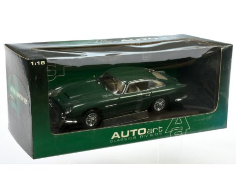 AUTOart 1:18th Scale Aston Martin DB 5 - Near Mint to Mint within generally Good Plus to Excellent packaging.