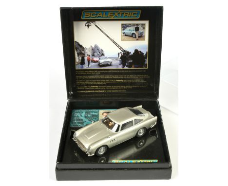 Scalextric C3163A "James Bond" Slot Car - Aston Martin DB5 from the film "Goldeneye" &nbsp;- Limited Edition and is numbered 