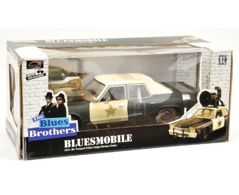 Joyride 1/18th scale "Bluesmobile" 1974 Mt. Prospects Police Dodge Monaco Sedan from the film "The Blues Brothers" -&nbsp; Mi