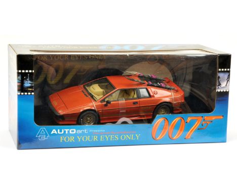 Autoart 70060 1/18th Scale - "James Bond" Lotus Esprit Turbo taken from the film "For Your Eyes Only" - metallic bronze, blac