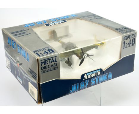 Franklin Mint Armour Collection 1/48th scale&nbsp; - B11B265 98109 JU87 Stuka Dora Luftwaffe World War II - generally Mint in