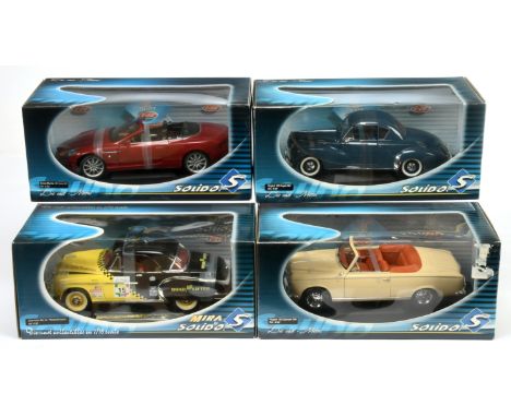 Solido 1:18th Scale group to include (1) #8132 1950 Chevrolet Bel Air 'Panamericaine'; (2) #8163 2005 Aston Martin DB9 Volant